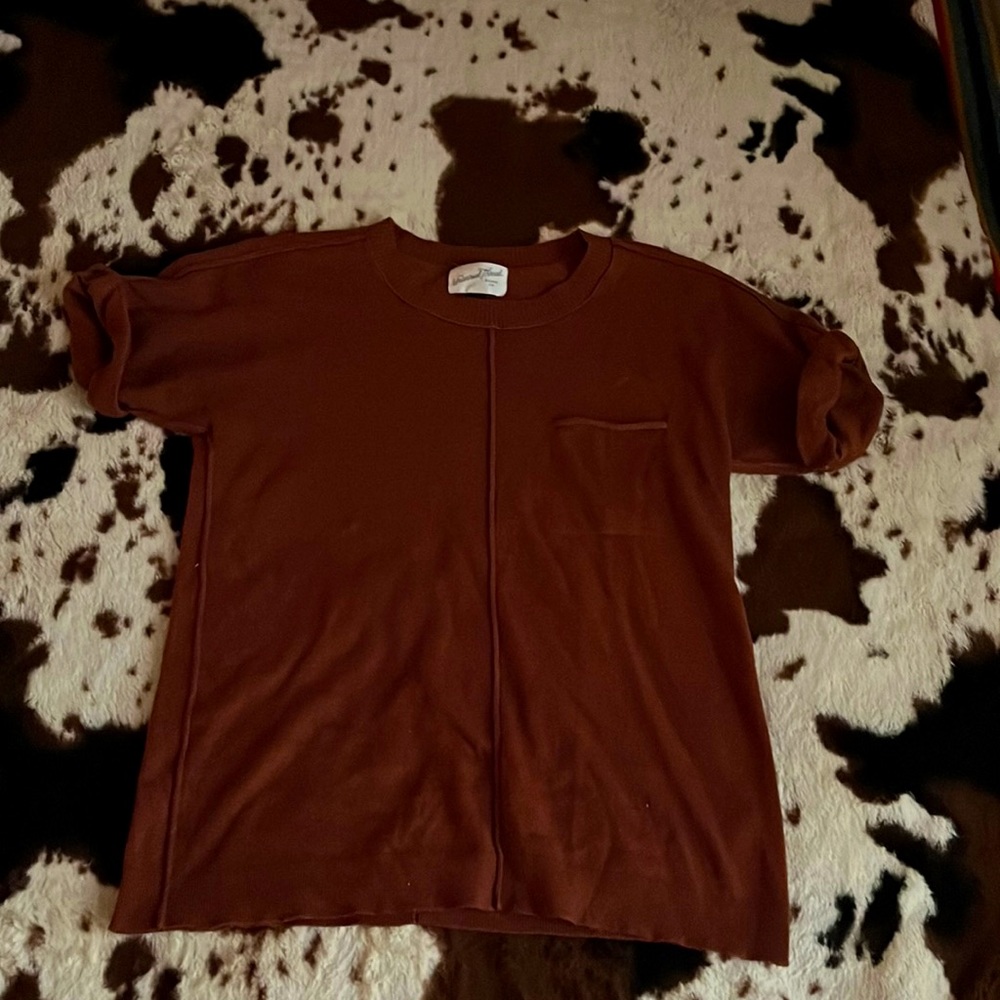 Universal Thread Rusty brown Shortsleeved sweater